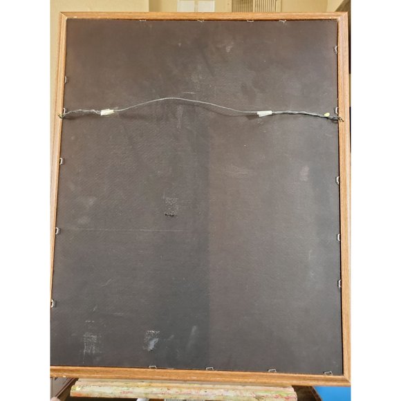 Vintage Framed Whale Tail Photograph - Picture 5 of 6